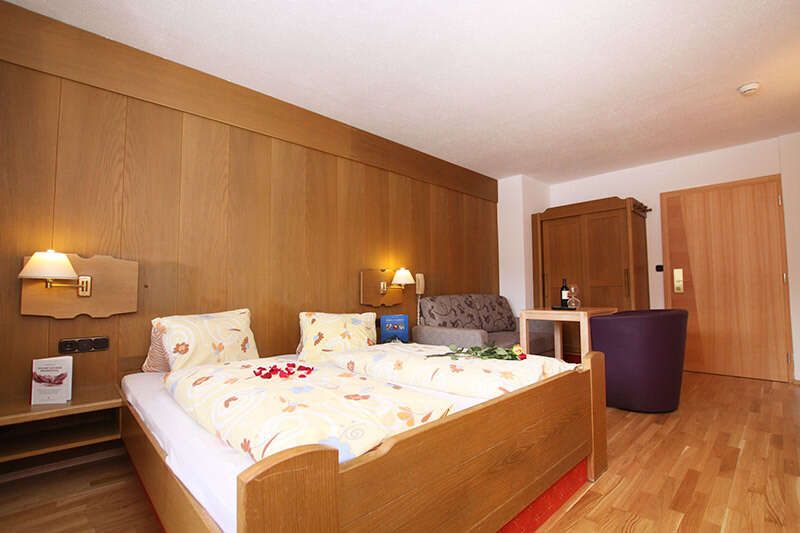 Comfort rooms in the Hotel Humlerhof in Tyrol