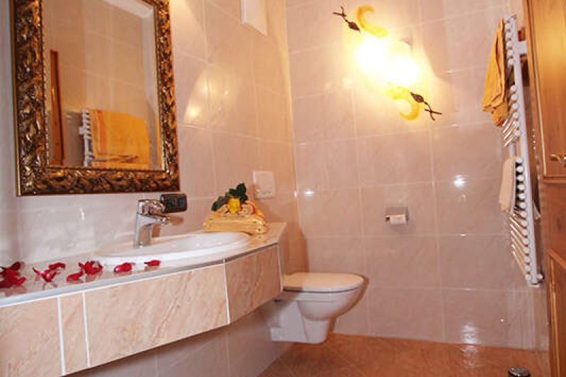 Suite panoramica con bagno e WC nell'Humlerhof